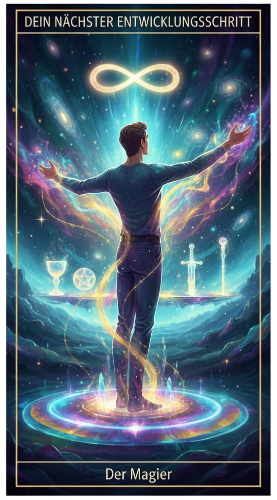 Magie im blauen Strahl